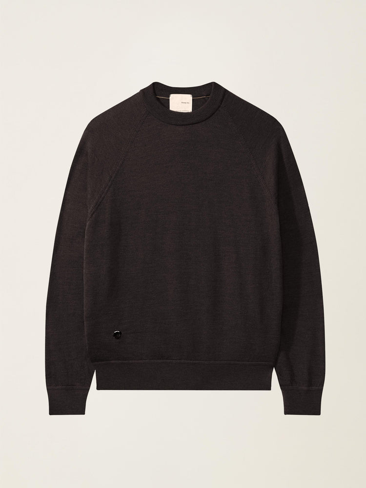 The Crewneck Jumper Light Anthracite Black Image