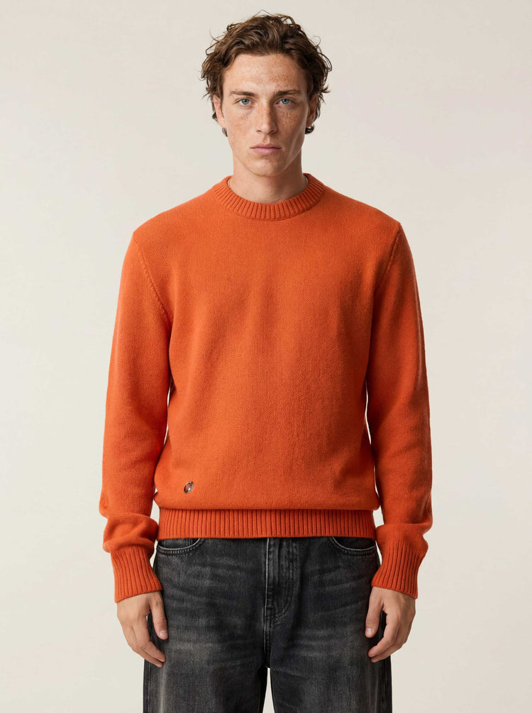 The Original Crewneck Jumper Burnt Orange Image