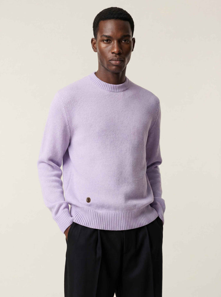 The Original Crewneck Jumper Lupin Lilac Image