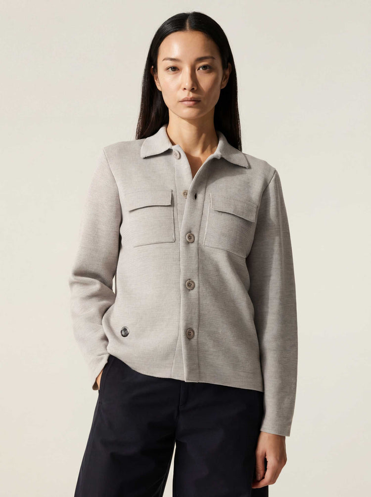 The Over Shirt Moon Grey Image