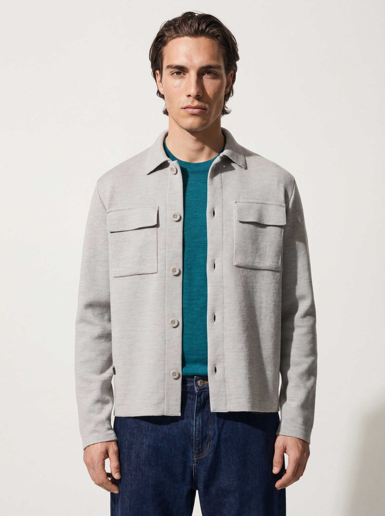 The Over Shirt Moon Grey Image